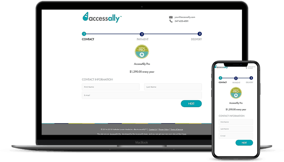 mobile responsive order forms