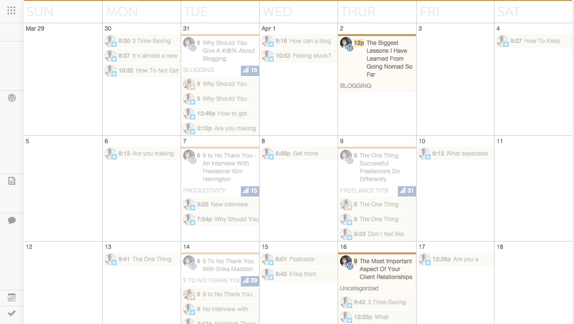coschedule - resources for freelancers