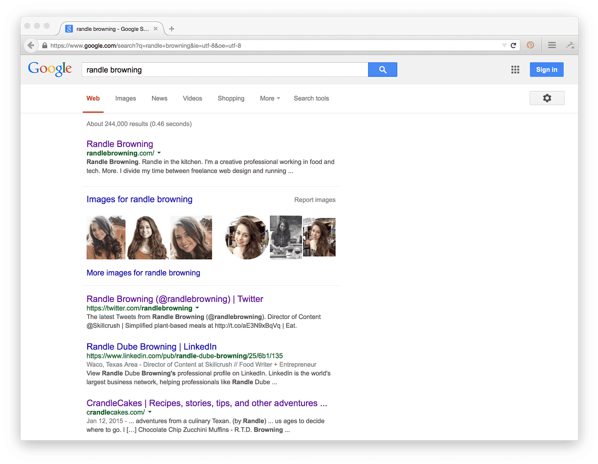 building a portfolio