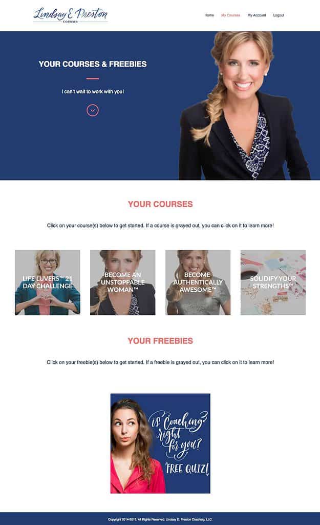 how to build an interactive membership site dashboard