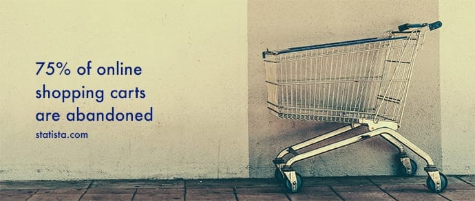 Abandoned cart email stats