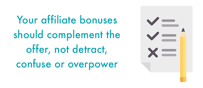 Affiliate marketing bonus examples