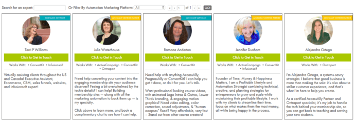 membership directory example