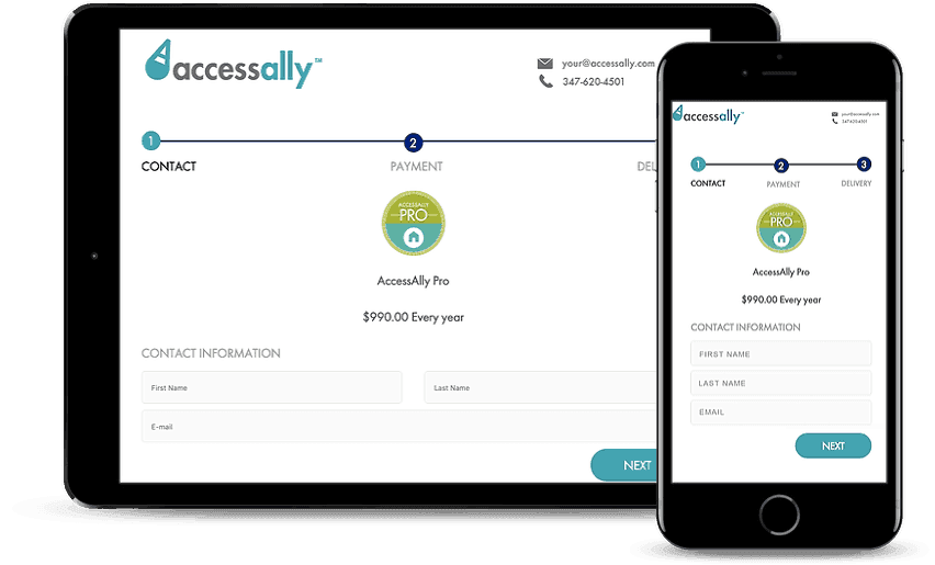 mobile responsive checkout forms wordpress