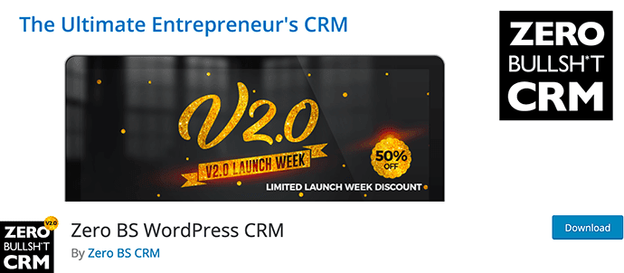 Zero bs crm