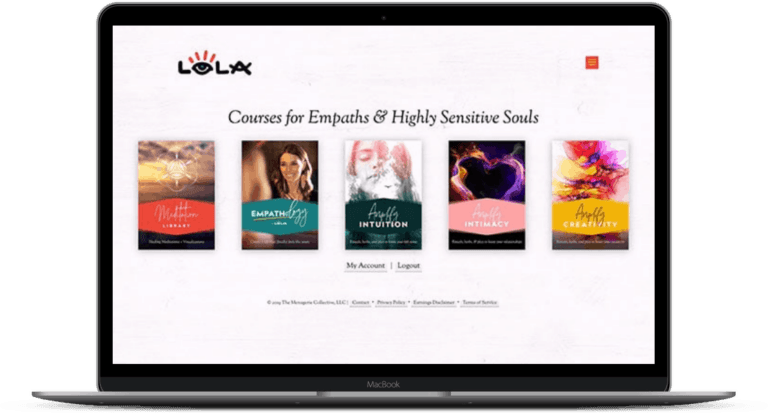 online course cross selling dashboard design example