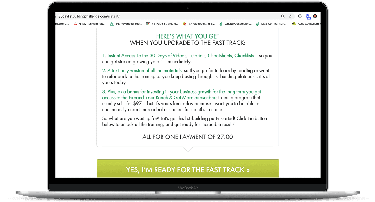laptop displaying a tripwire example