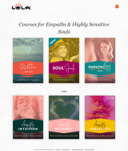 home-page.png Screenshot of Courses to choose from