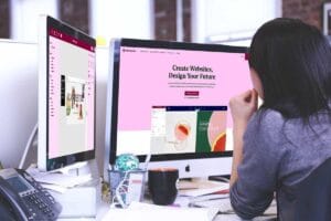 Desktop showing elementor theme