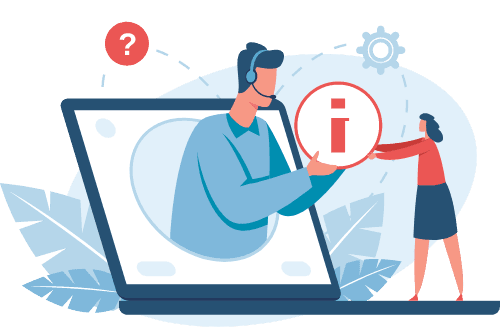 virtual assistant helping out