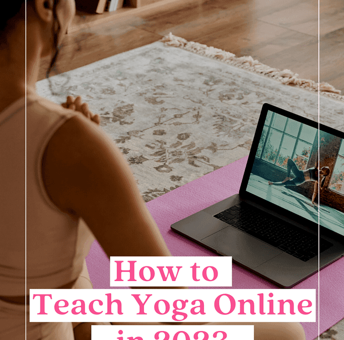 How to Teach Yoga Online in 2023 (Step-by-Step) - Laptop Image
