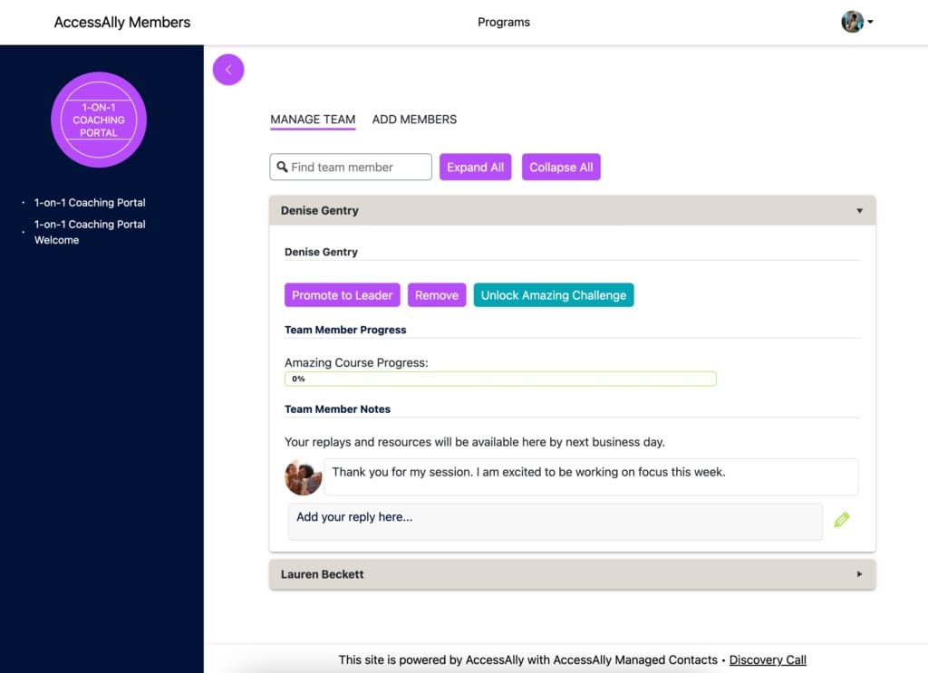 learning management system features user management