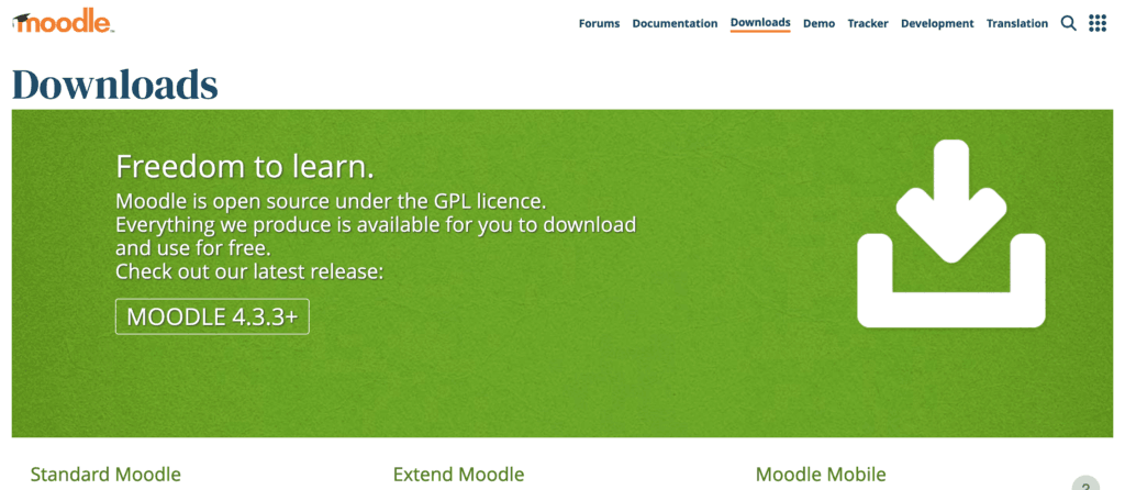 free learning management system