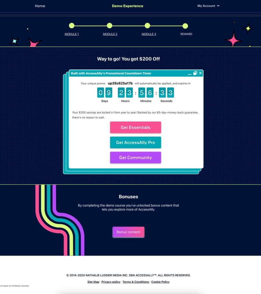 Gamified Learning Online Scaled