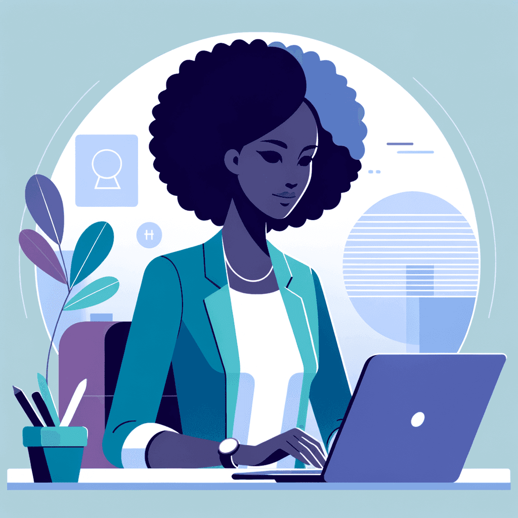 online education Best Practices for Online course creation illustration